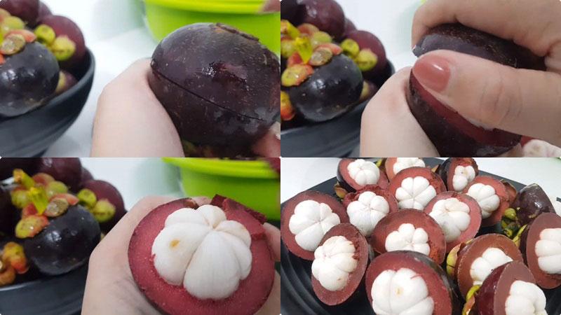 Thức uống tuyệt vời cho những ngày hè oi ả, sinh tố măng cụt mát lạnh là lựa chọn không thể bỏ qua.