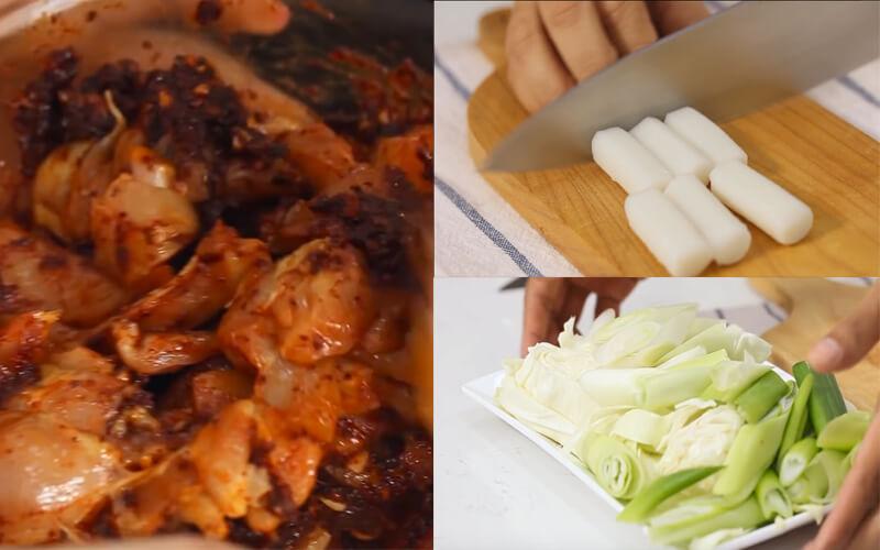 Khám phá cách làm gà xào bắp cải phô mai mang đậm phong cách Hàn Quốc, đơn giản mà đầy hấp dẫn.
