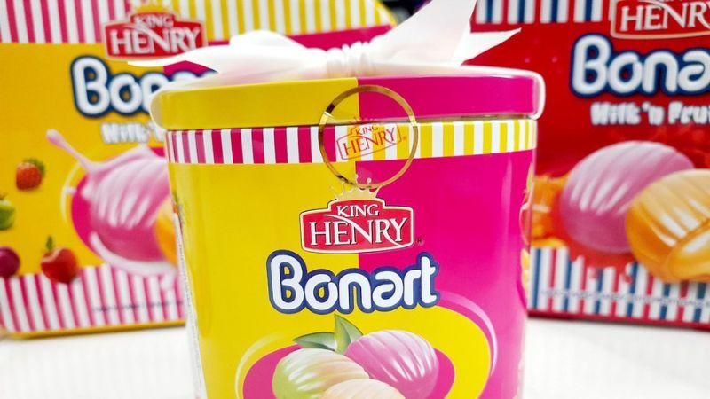Kẹo trái cây Bonart hiện có bao nhiêu loại và giá cả như thế nào?