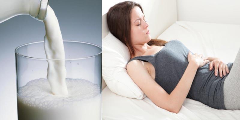 Nguyên nhân khiến bạn cảm thấy khó chịu khi uống sữa