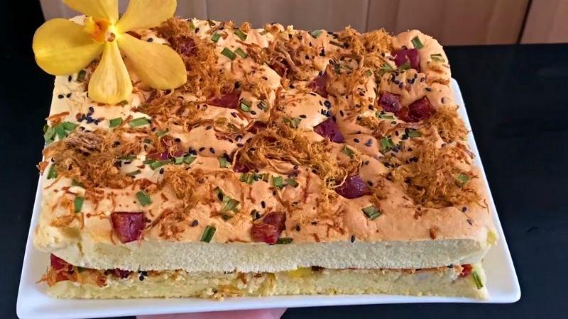 Khám phá ngay cách làm bánh bông lan mặn với kết cấu mềm mại, xốp nhẹ và hương vị thơm ngon khó cưỡng lại