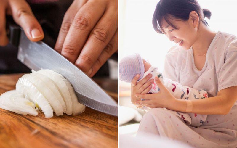 Phụ nữ sau sinh có thể ăn hành tây không?