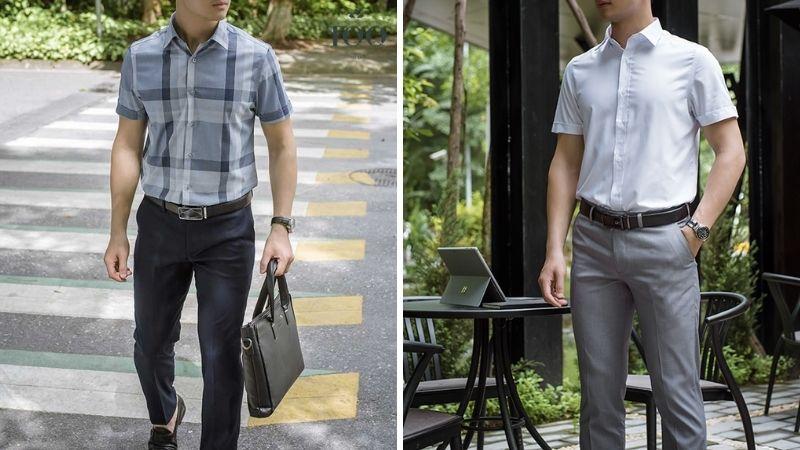 5 cách phối đồ với áo sơ mi tay ngắn giúp phái mạnh thêm phần trẻ trung và phong cách