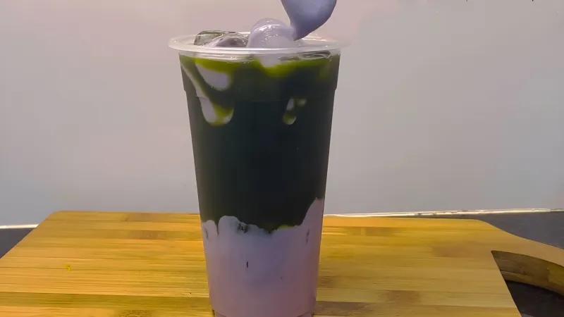Khám phá cách làm rau má mix khoai môn béo ngậy, thanh mát giải nhiệt tuyệt vời