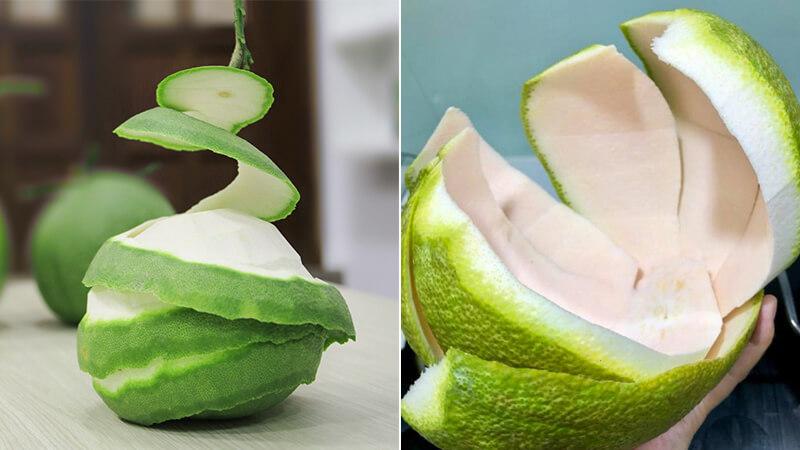 Sử dụng nước vỏ bưởi để gội đầu không chỉ giúp tóc mềm mượt, sạch gàu mà còn thúc đẩy tóc mọc nhanh chóng ngay tại nhà.