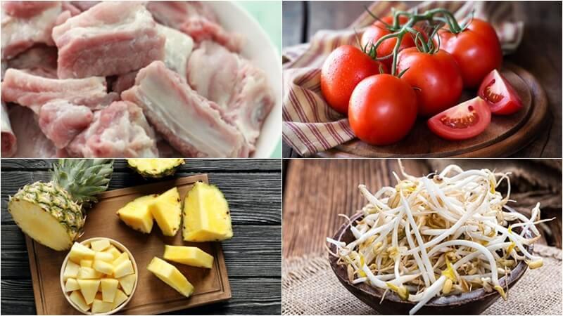 Món canh chua sườn non kết hợp với dứa mang đến sự hài hòa giữa vị ngọt thanh của sườn non và vị chua dịu nhẹ của dứa, không chỉ là món ăn ngon mà còn dễ dàng chinh phục mọi người. Một lựa chọn tuyệt vời cho bữa cơm gia đình thêm phần hấp dẫn.