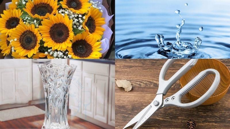 Khám phá cách giữ hoa hướng dương tươi lâu và rực rỡ suốt Tết, không lo hoa bị héo úa.