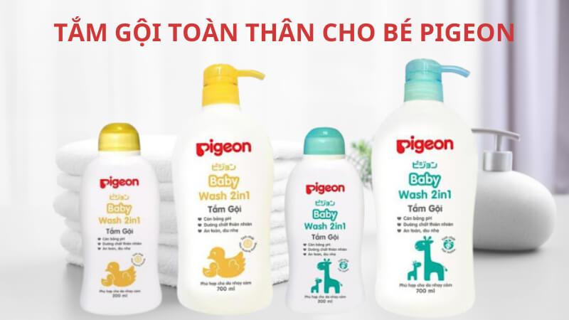 Tại sao mẹ nên chọn sữa tắm gội toàn thân Pigeon cho bé yêu của mình?