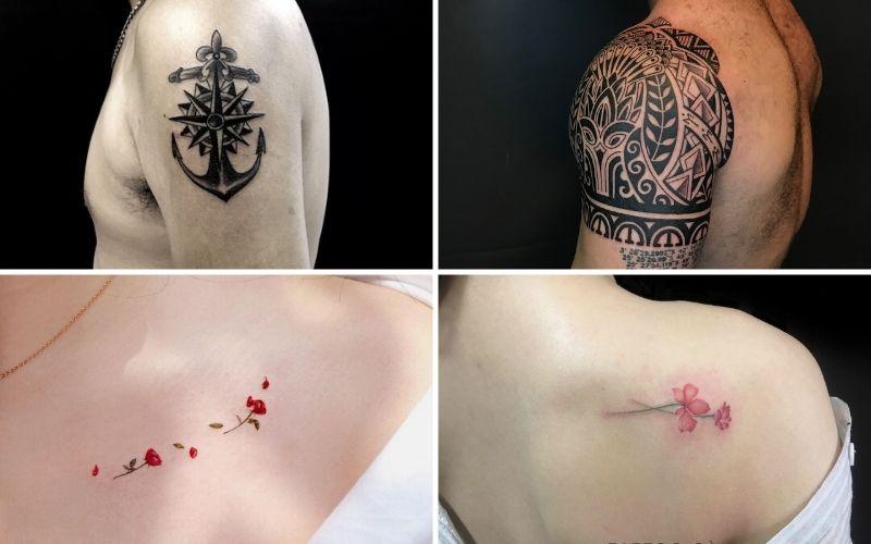 Khám phá những hình xăm độc đáo, ấn tượng trên vai dành cho cả nam và nữ, mang lại vẻ đẹp đầy cuốn hút.