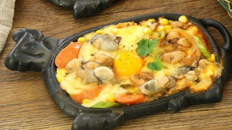 Khởi đầu ngày cuối tuần thật tinh tế với món hàu nướng phô mai béo ngậy tại chính ngôi nhà của bạn.