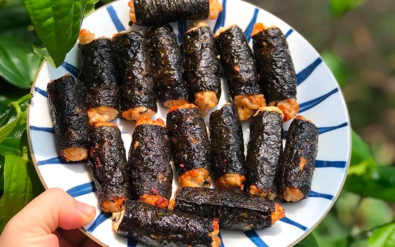 Cách chế biến gà cuộn rong biển giòn rụm, thơm ngon