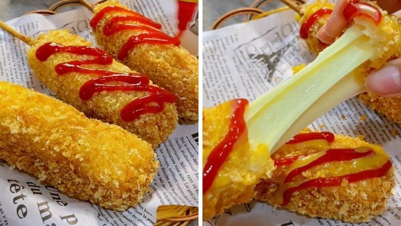 Khám phá ba công thức làm bánh hot dog xúc xích phô mai từ Hàn Quốc, Việt Nam và Mỹ, mỗi nơi mang đến một trải nghiệm ẩm thực đặc trưng đầy hấp dẫn.