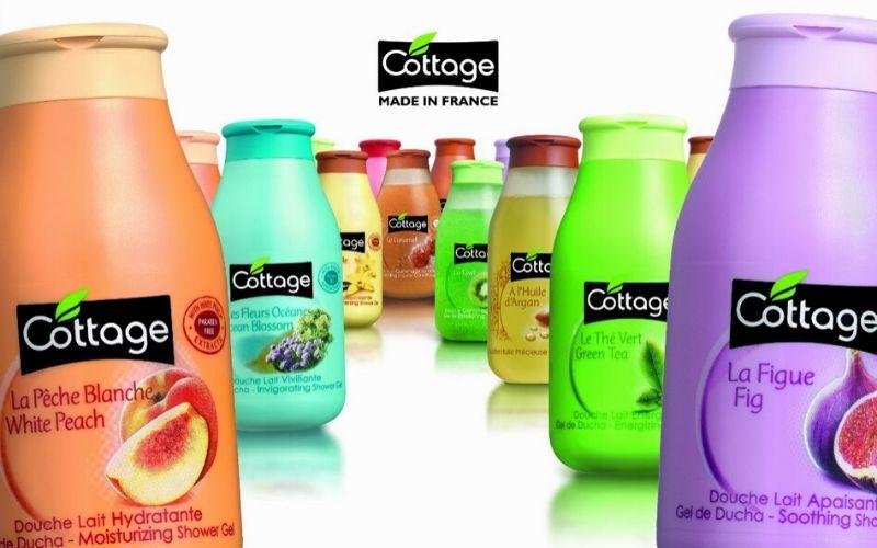 Khám phá những mùi hương tuyệt vời của sữa tắm Cottage và tìm hiểu giá cả của từng loại sản phẩm