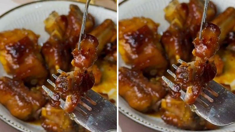 Hướng dẫn cách chế biến sườn non rim nước dừa mềm ngọt, thơm lừng, hấp dẫn mọi thực khách.
