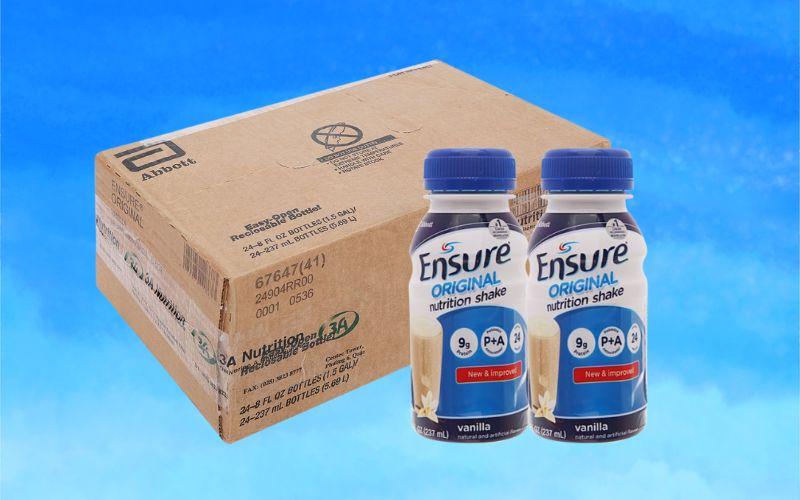 Có bao nhiêu loại sữa Ensure nước và mỗi loại mang lại công dụng gì?