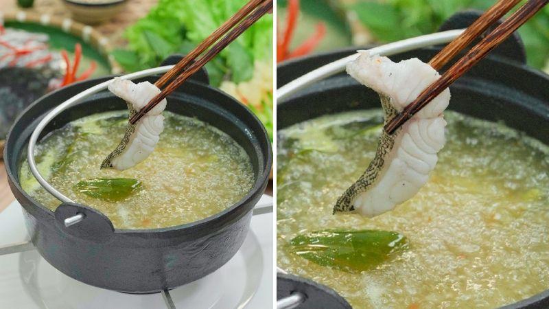 Hướng dẫn cách nấu lẩu cá bống mú nhúng tắc thơm ngon, đậm đà mà không bao giờ cảm thấy ngán.