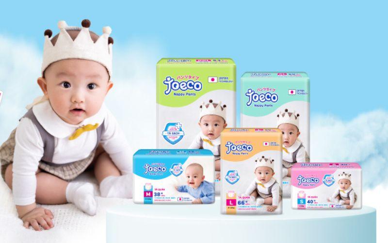 Khám phá tã quần Joeco thế hệ mới với công nghệ Nhật Bản, mang lại sự chăm sóc tối ưu cho bé yêu.