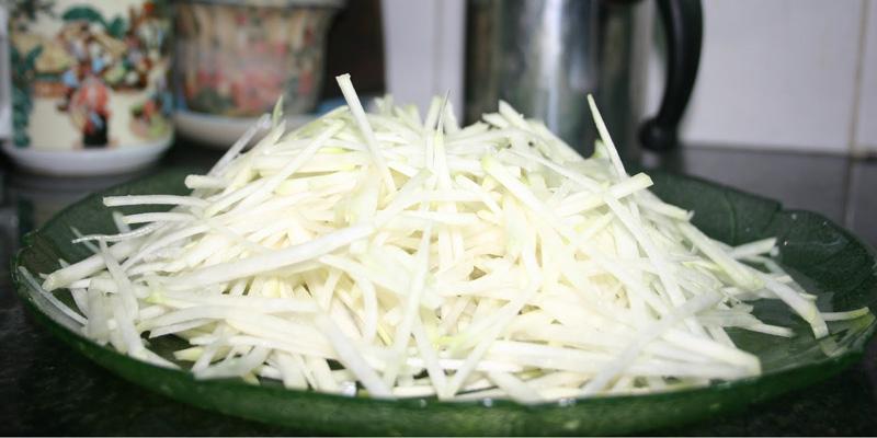 Những điều cần lưu ý khi thưởng thức su hào