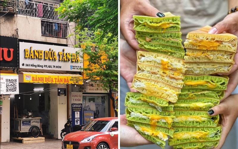 Nếu bạn đang thèm đồ ngọt, đừng quên ghé qua Bánh Dừa Tản Đà nổi tiếng tại quận 5 để thưởng thức món bánh dừa thơm ngon, béo ngậy đặc biệt.