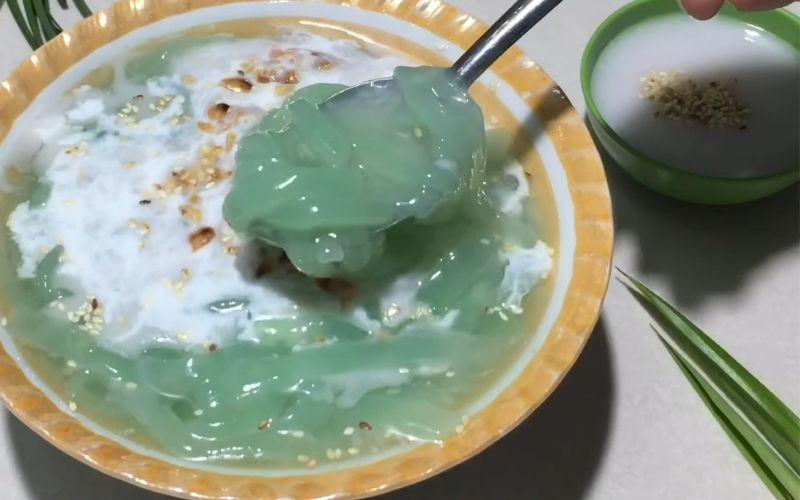 Công thức làm chè bánh canh ngọt với nước cốt dừa thơm ngon