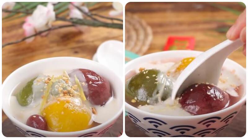 Khám phá bí quyết làm chè trôi nước tam sắc độc đáo, thơm ngon, đầy màu sắc cho bữa cơm gia đình thêm phần hấp dẫn.