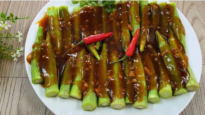 Hướng dẫn chế biến món đậu bắp xào dầu hào đơn giản, dễ làm nhưng vô cùng hấp dẫn