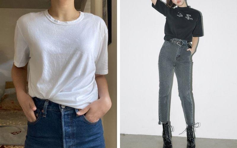 7 cách thắt áo thun form rộng để biến hóa phong cách và tạo nên vẻ ngoài thanh thoát hơn.