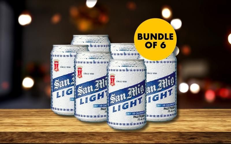 Bia San Mig Light - một loại bia thơm ngon được nhiều người Việt yêu thích và lựa chọn.