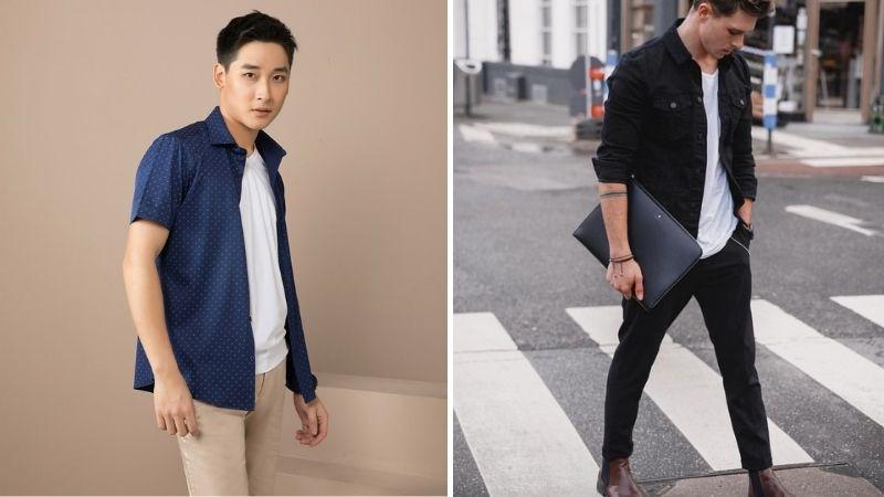 Khám phá 5 cách phối đồ với áo thun trắng nam để có phong cách trẻ trung và năng động.