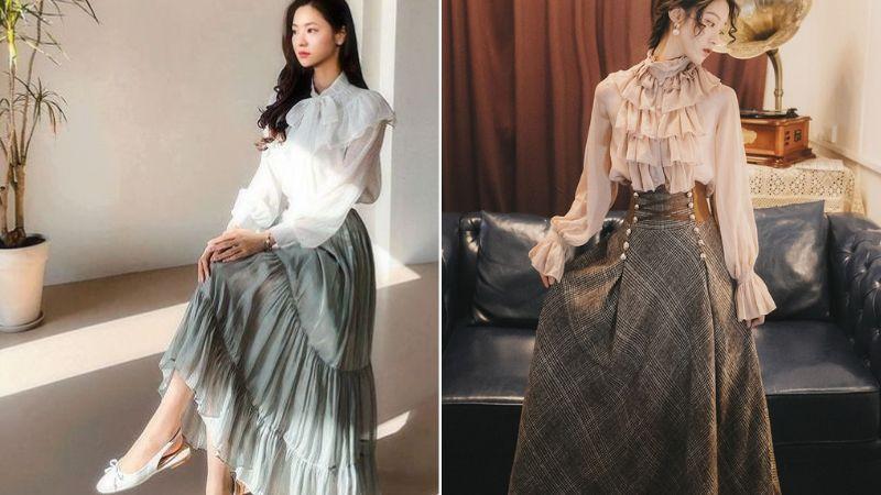 Khám phá 10 cách mix đồ cùng áo sơ mi cổ bèo tuyệt đẹp, giúp các nàng thêm phần nổi bật và thu hút mọi ánh nhìn.