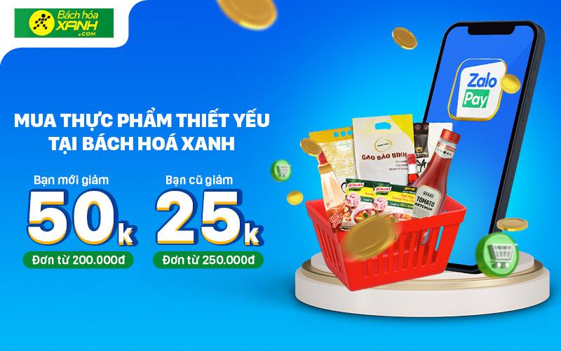Khám phá mua sắm trực tuyến tại BHX và thanh toán qua ZaloPay để tận hưởng những ưu đãi đặc biệt.