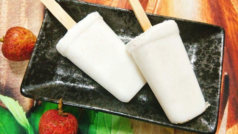 Khám phá công thức làm kem cây trái vải tuyệt hảo mà không cần dùng máy, đơn giản và dễ làm cho những ngày hè oi ả.