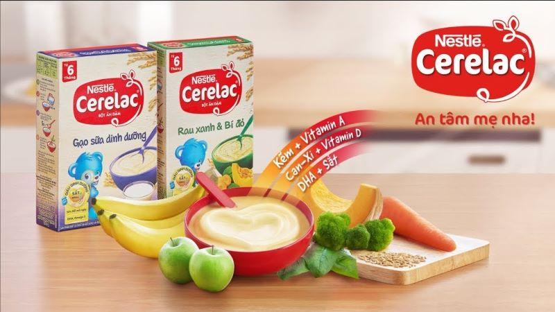 Hướng dẫn pha bột ăn dặm Nestle đúng chuẩn cho bé