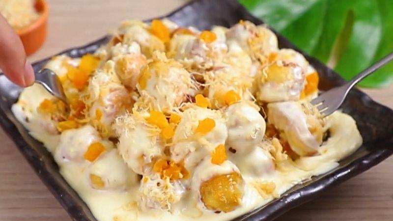Hãy thử làm món trứng cút sốt phô mai trứng muối độc đáo, món ăn mới lạ dành cho những buổi tụ tập cuối tuần