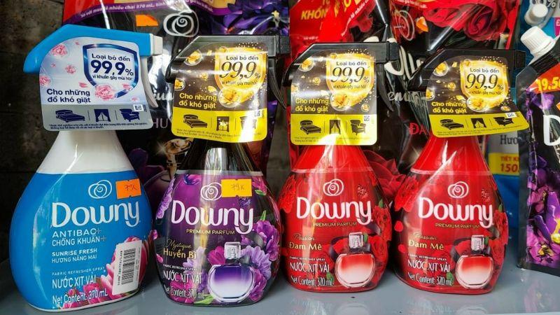 Mùi nước xịt vải Downy nào mang lại cảm giác thư thái nhất? Cách sử dụng nước xịt vải Downy hiệu quả tối đa.