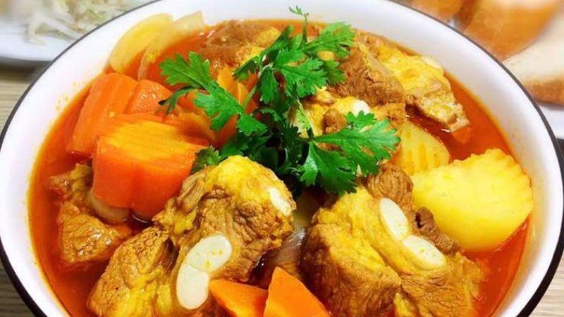Khám phá công thức sườn nấu pate xúc xích đậm đà hương vị, dễ dàng thực hiện ngay tại nhà.