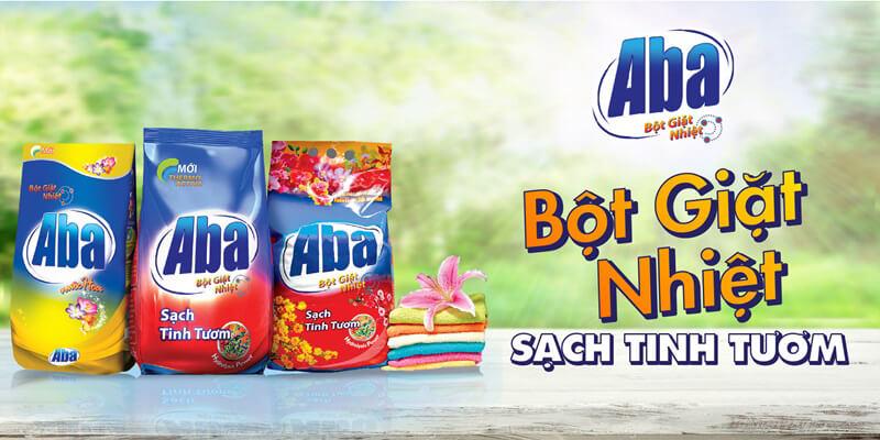 Nhiều bà nội trợ hiện nay tin tưởng chọn bột giặt Aba cho việc giặt giũ hàng ngày.