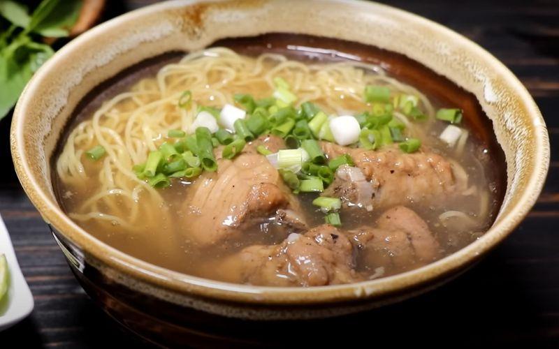 Hướng dẫn cách làm mì sườn kho tàu xì chuẩn hương vị Trung Hoa, thơm ngon hấp dẫn