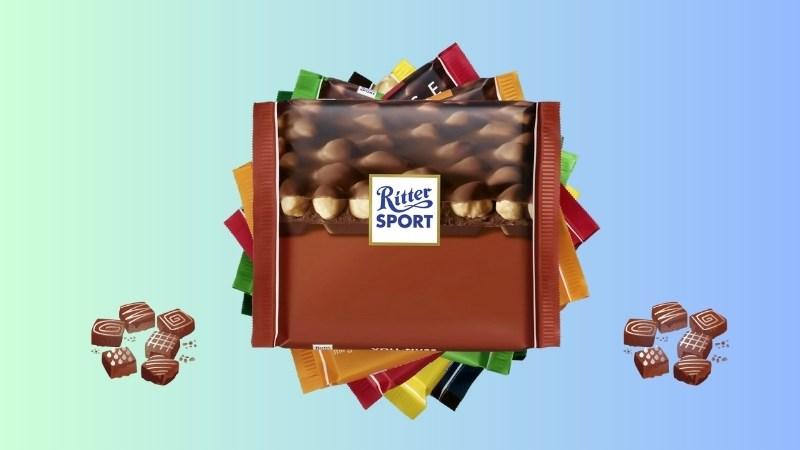 Socola Ritter Sport đến từ đâu và có bao nhiêu dòng sản phẩm?