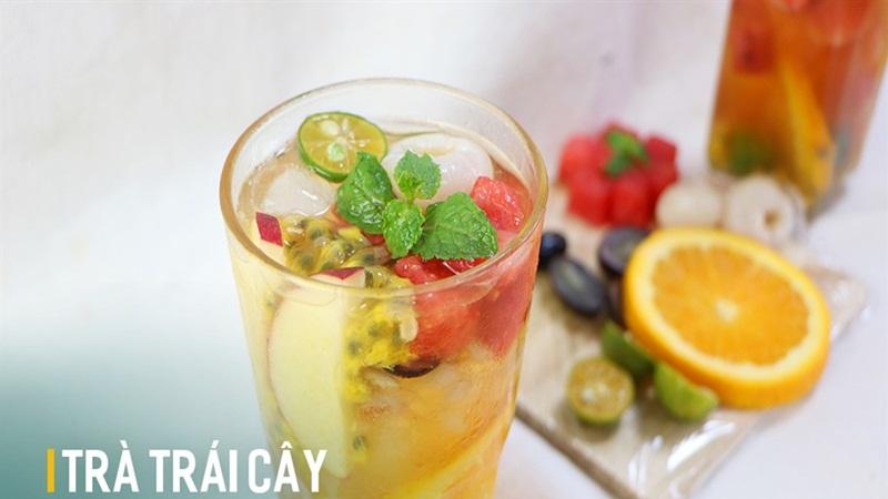 Hướng dẫn pha trà trái cây nhiệt đới tươi mát cho ngày hè oi ả