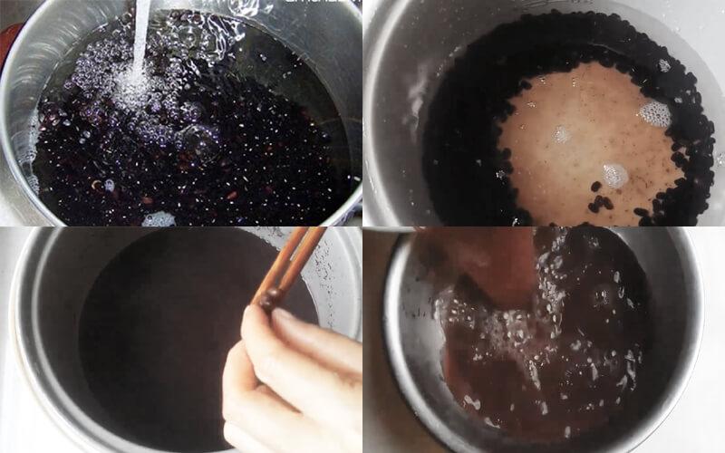 Cách chế biến chè đậu đen thơm ngon, đậu mềm mịn chỉ với nồi cơm điện.