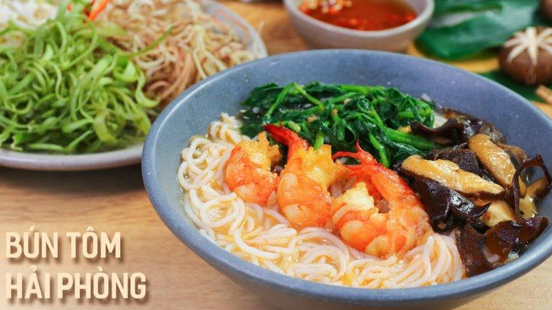 Hướng dẫn bạn cách làm bún tôm Hải Phòng chuẩn vị ngay tại nhà, không cần phải đi đâu xa để thưởng thức.