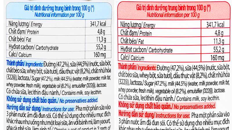 Khám phá sự khác biệt giữa sữa Ông Thọ xanh và sữa Ông Thọ đỏ