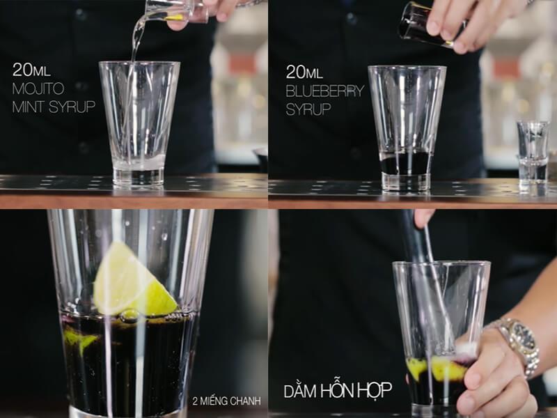 Khám phá công thức chế biến Mojito việt quất tươi mát, mang đến cảm giác sảng khoái tuyệt vời