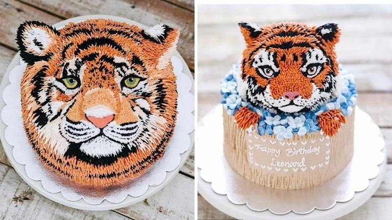 Hơn 30 mẫu bánh sinh nhật hình con hổ đáng yêu, sáng tạo và đầy cuốn hút, chắc chắn sẽ khiến bạn thích thú.