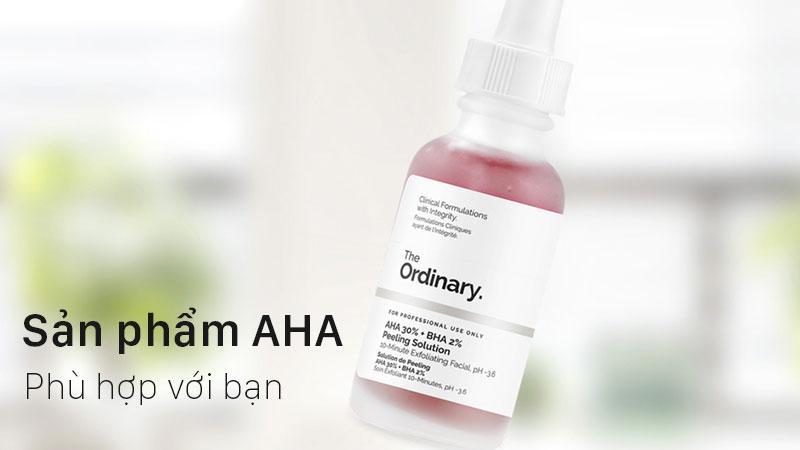 AHA hay BHA là sự lựa chọn lý tưởng để nâng cấp làn da của bạn.