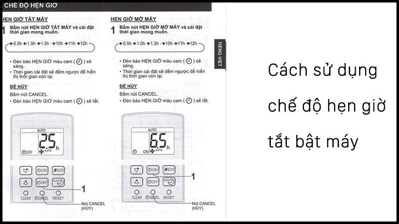 Hướng dẫn bật, tắt hẹn giờ máy lạnh Sharp cho người mới sử dụng