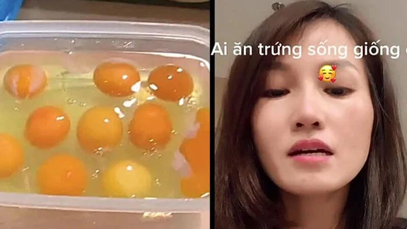Tiktoker ăn 20-30 quả trứng sống mỗi ngày để làm đẹp, liệu hiệu quả thực sự như thế nào?