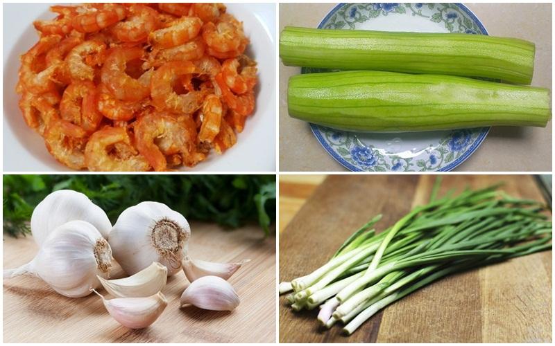 Công thức mướp xào tôm khô – Món ăn hoàn hảo cho một bữa tối đầy đủ hương vị và dinh dưỡng.