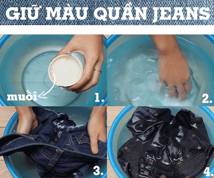 Bí quyết giặt quần áo không bị phai màu